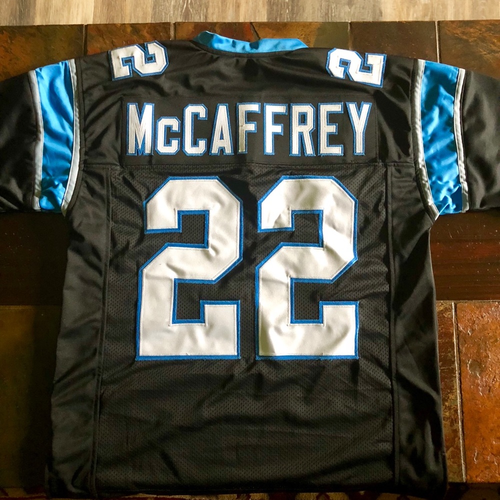Carolina Panthers #22 McCaffrey Jersey